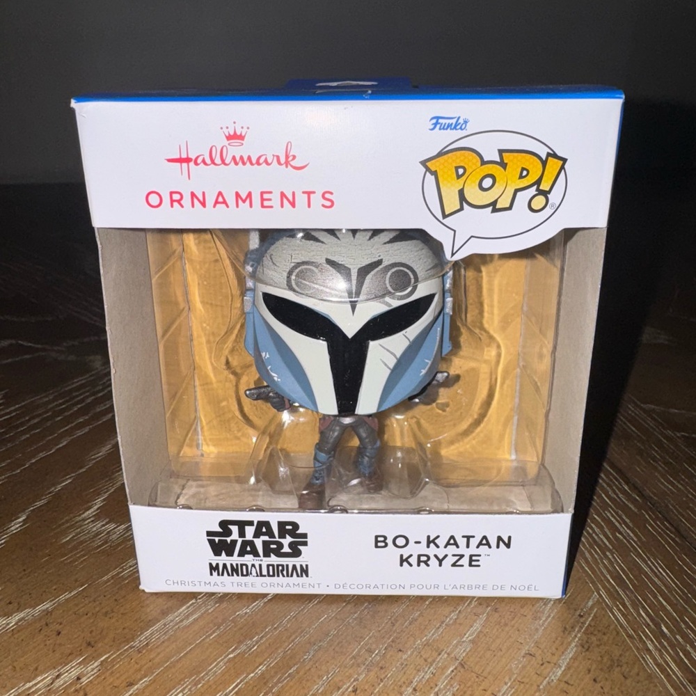 Hallmark Star Wars Bo-Katan Kryze Funko‎ POP! Christmas Tree Ornament NEW IN BOX